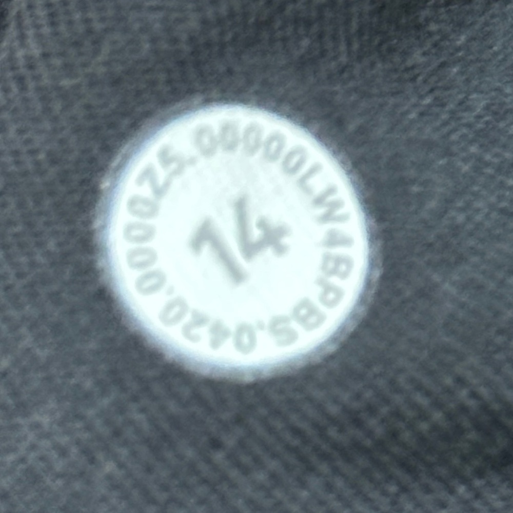 Lululemon Scuba Hoodie Light Cotton Camo Fleece Size 14 - Picture 9 of 9